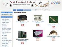 Tablet Screenshot of pestcontroldeluxe.com